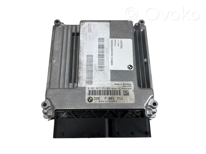 BMW 3 E90 E91 Calculateur moteur ECU 7801711