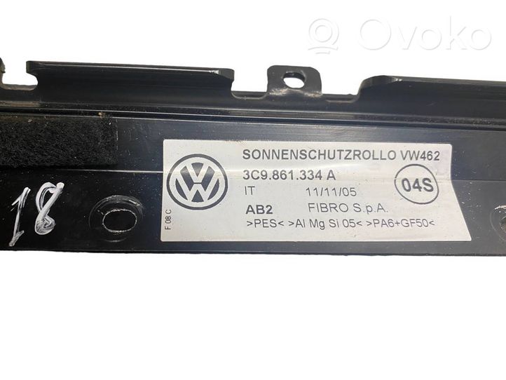 Volkswagen PASSAT B6 Pare-soleil enrouleur de porte arrière 3C9861334A