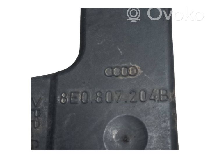 Audi A4 S4 B7 8E 8H Staffa di rinforzo montaggio del paraurti anteriore 8E0807204B