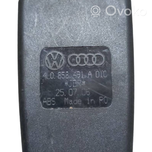 Audi Q7 4L Rear seatbelt buckle 4L0858491A