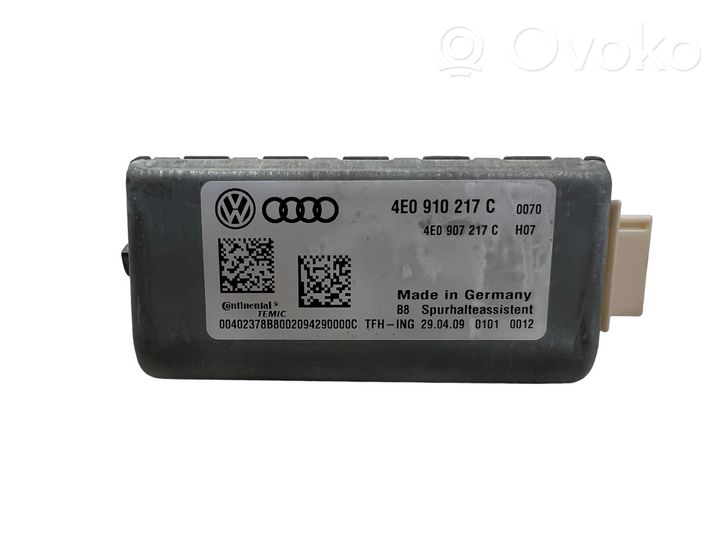 Audi Q7 4L Windshield/windscreen camera 4E0907217C