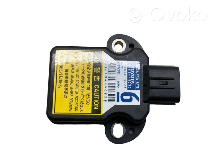 Toyota Prius (XW30) Sensore di imbardata accelerazione ESP 8918348030