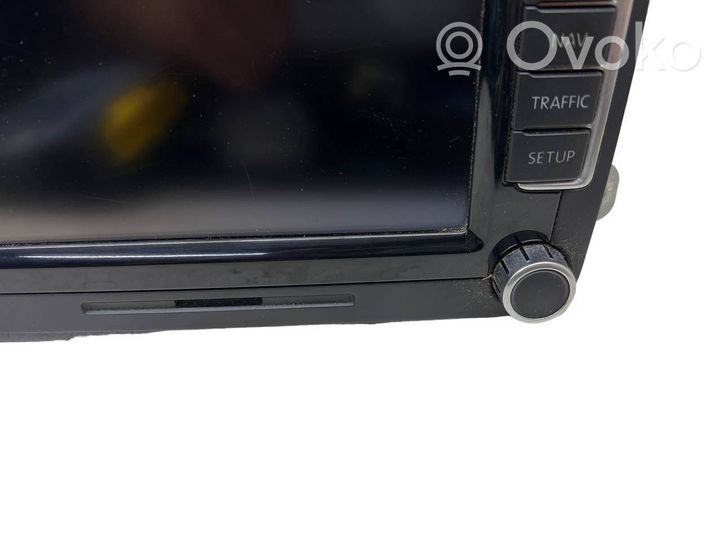 Volkswagen Touran I Unità principale autoradio/CD/DVD/GPS 1T0035680B