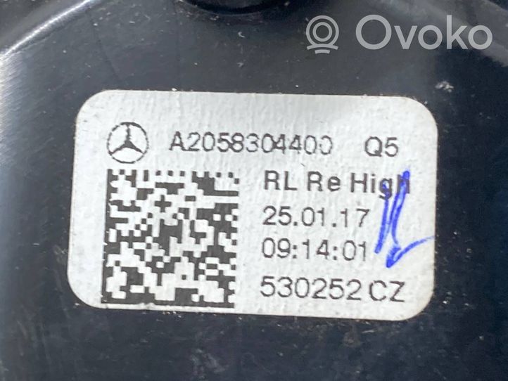 Mercedes-Benz CLA C117 X117 W117 Boczna kratka nawiewu deski rozdzielczej A2058304400