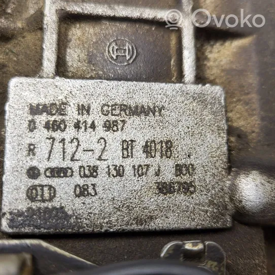 Volkswagen PASSAT B5 Polttoaineen ruiskutuksen suurpainepumppu 038130107J