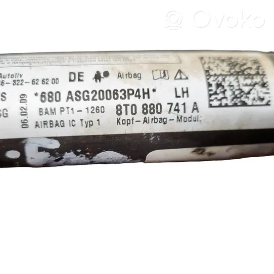 Audi A5 8T 8F Stogo oro pagalvė (užuolaida) 8T0880741A