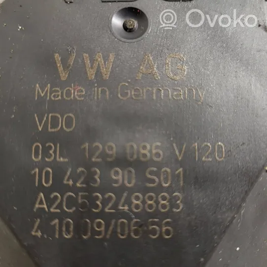 Volkswagen PASSAT B6 Oro sklendės varikliukas 03L129086