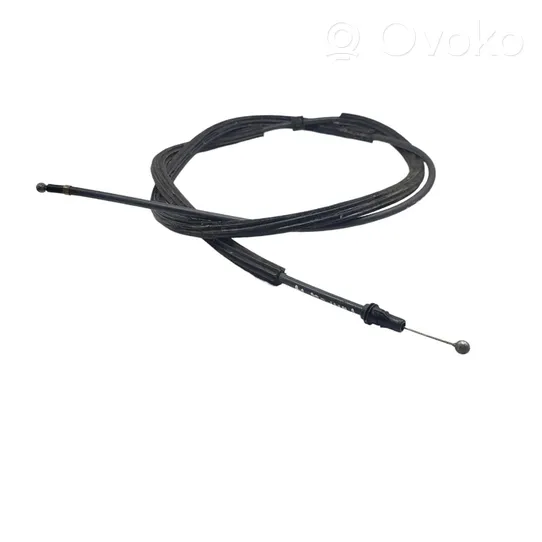 Volkswagen Touareg II Engine bonnet/hood lock release cable 7P6823535