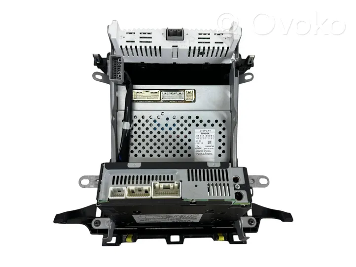 Toyota Land Cruiser (J120) Radio / CD/DVD atskaņotājs / navigācija 86120-60451