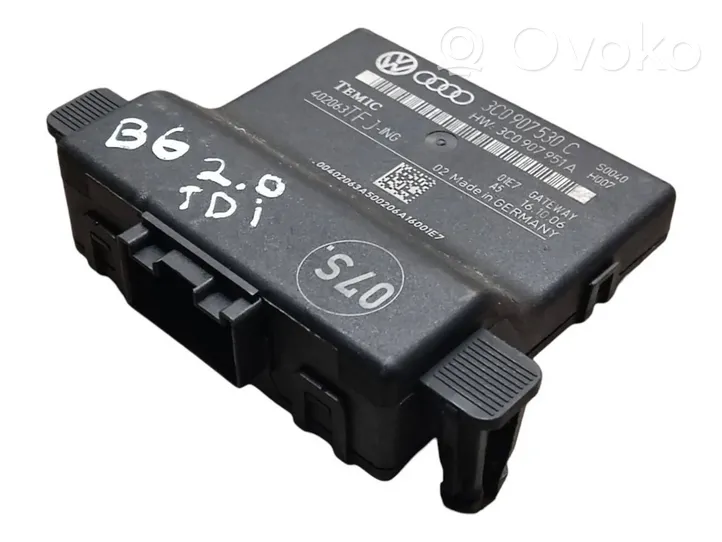 Volkswagen PASSAT B6 Module de passerelle 3C0907530C