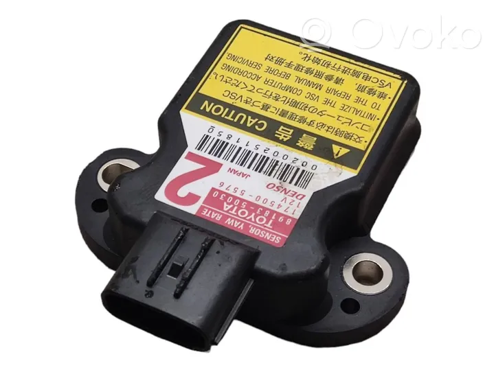 Lexus RX 450H Capteur de vitesse de lacet d'accélération ESP 8918350030