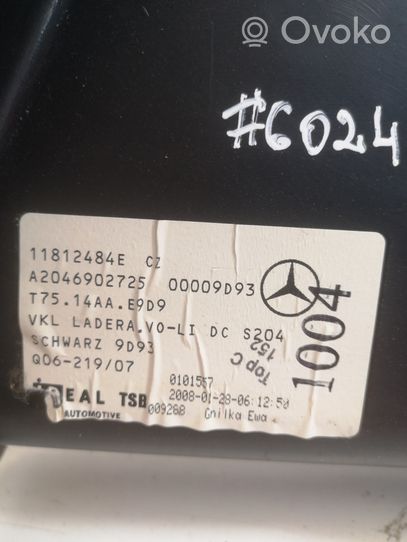Mercedes-Benz C W204 Poszycia / Boczki bagażnika A2046902725