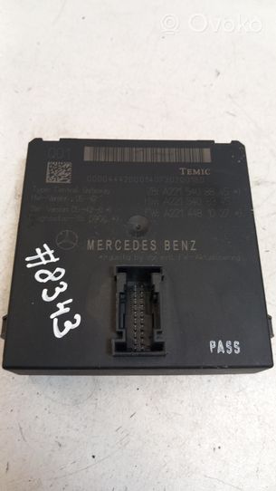 Mercedes-Benz S W221 Modulo di controllo accesso A2215408845