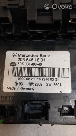 Mercedes-Benz C W203 Sulakerasia A2035451801