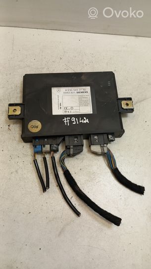 Mercedes-Benz SL R230 Module de contrôle sans clé Go A2305450132