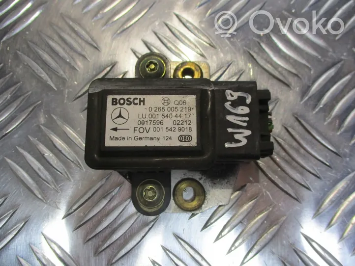 Mercedes-Benz A W169 ESP (stabilumo sistemos) valdymo blokas 0015404417