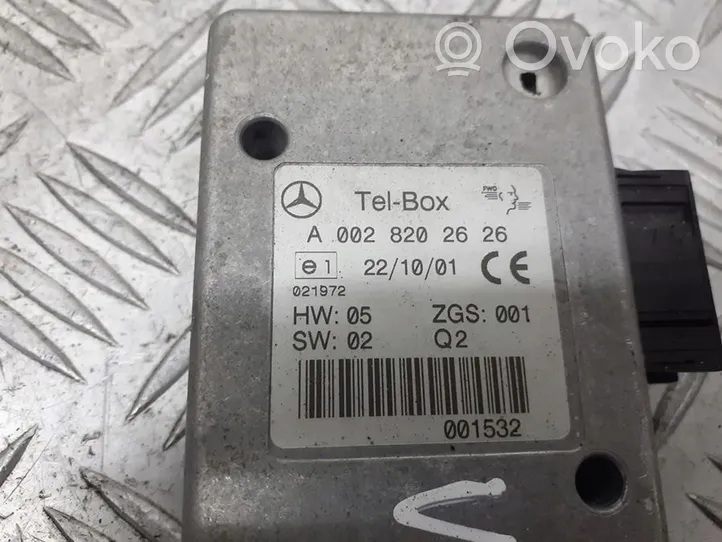 Mercedes-Benz Vaneo W414 Moduł / Sterownik telefonu A0028202626