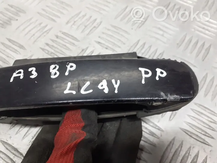 Audi A3 S3 8P Support poignée extérieur de porte avant 