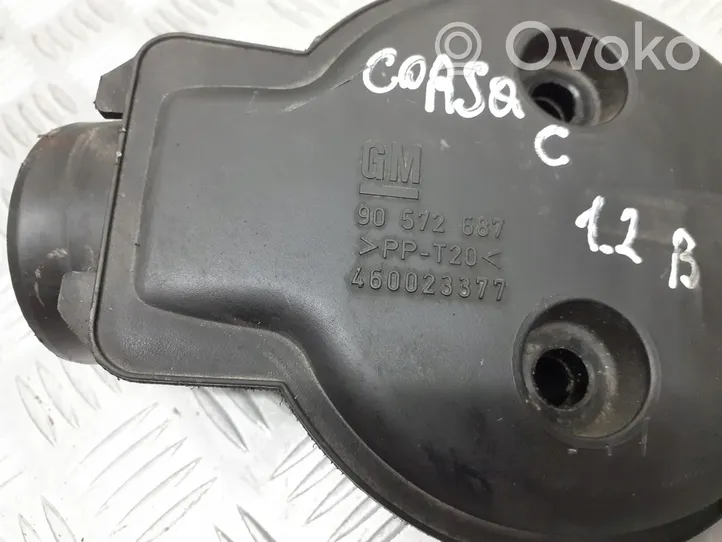 Opel Corsa C Kaasuttimen ilmaläppärunko 90572687