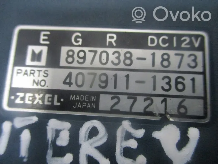 Opel Monterey Calculateur moteur ECU 897038-1873