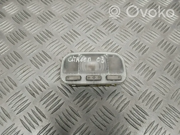 Citroen C3 Panel oświetlenia wnętrza kabiny 