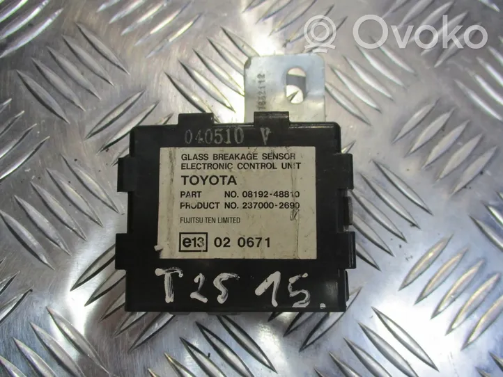 Toyota Avensis T250 Inne wyposażenie elektryczne 08192-48810