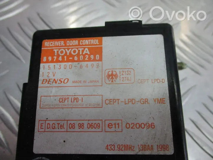 Toyota Land Cruiser (HDJ90) Sterownik / Moduł drzwi 89741-60290