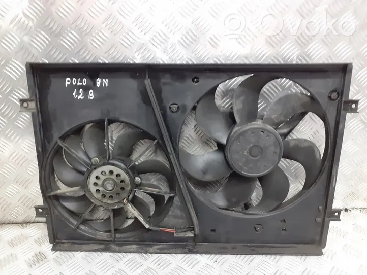 Volkswagen Polo IV 9N3 Fan set 6Q0121207F