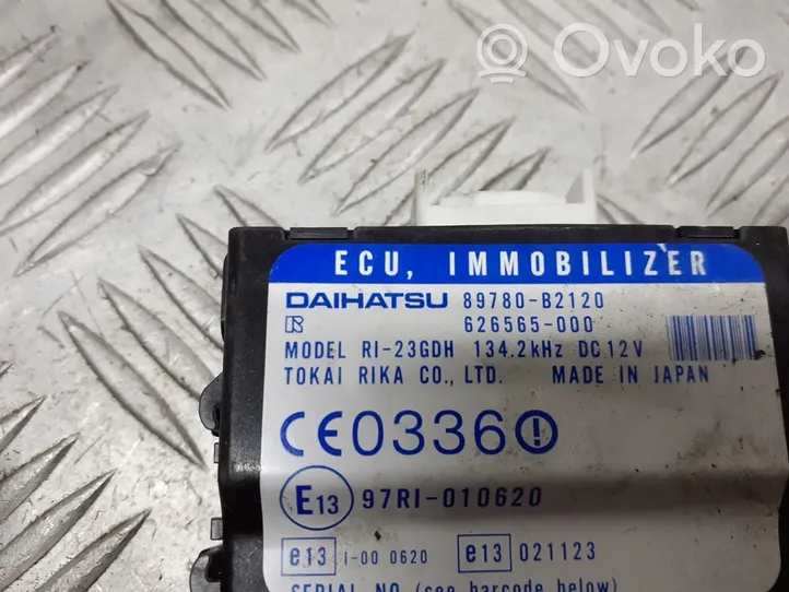 Daihatsu Cuore Immobilizer control unit/module 89780-B2120