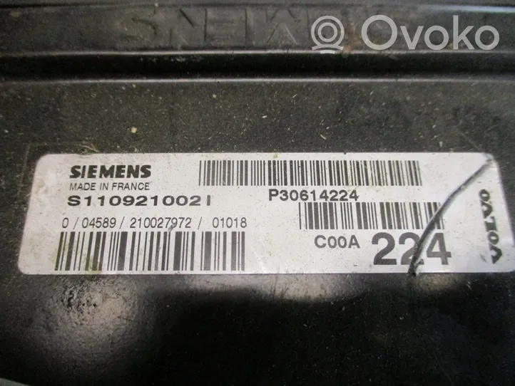 Volvo S40, V40 Komputer / Sterownik ECU silnika S110921002