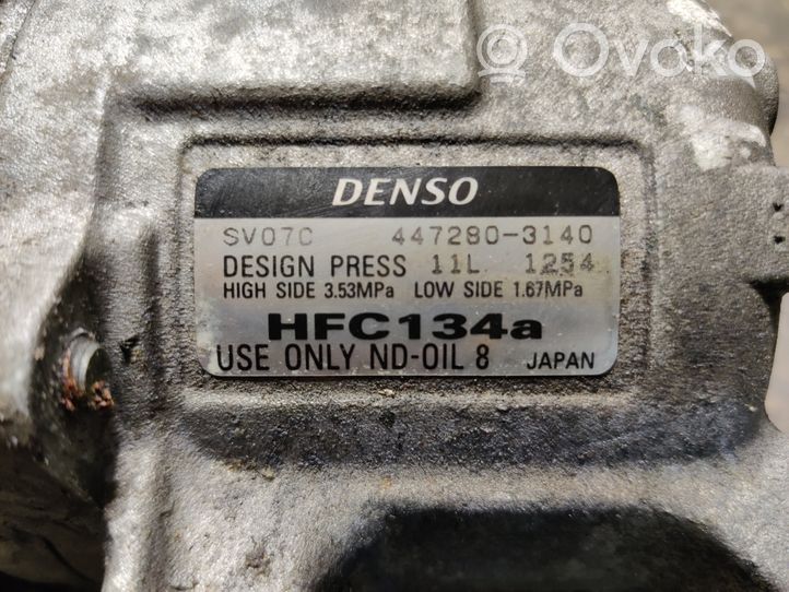 Daihatsu Terios Ilmastointilaitteen kompressorin pumppu (A/C) 4472803140