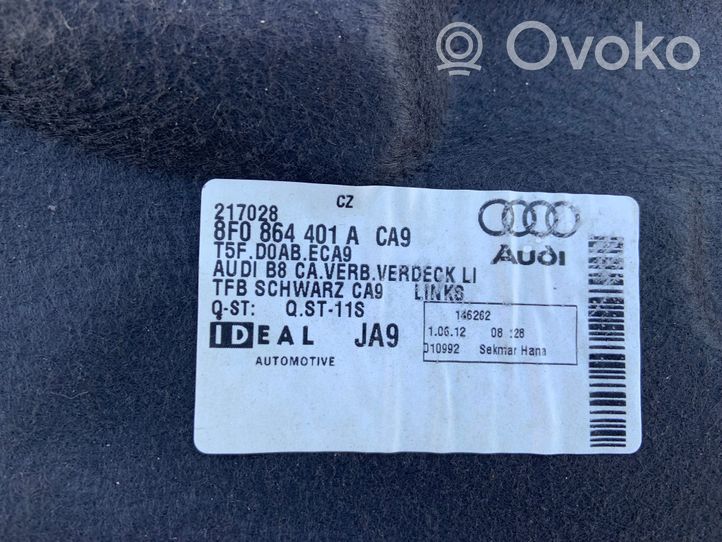 Audi A5 8T 8F Muu vararenkaan verhoilun elementti 8F0864401A