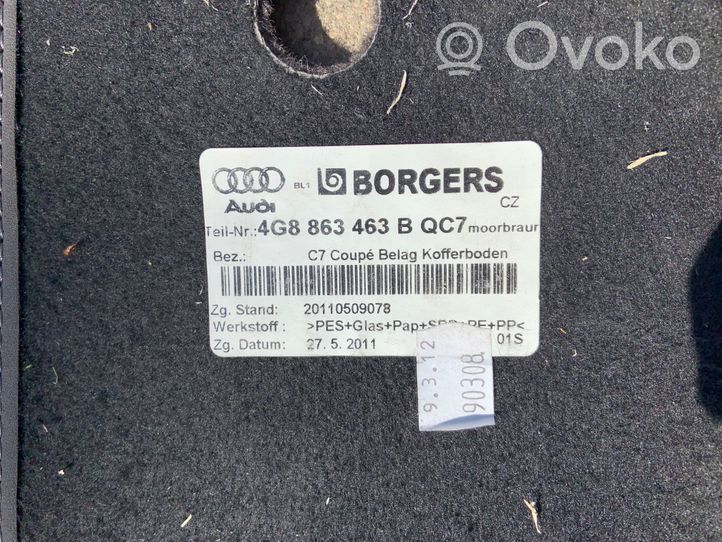 Audi A7 S7 4G Bagāžnieka paklājiņš 4G8863463B