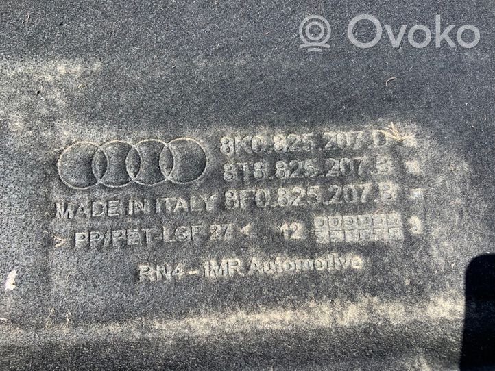 Audi A5 8T 8F Keskiosan alustan suoja välipohja 8K0825207D