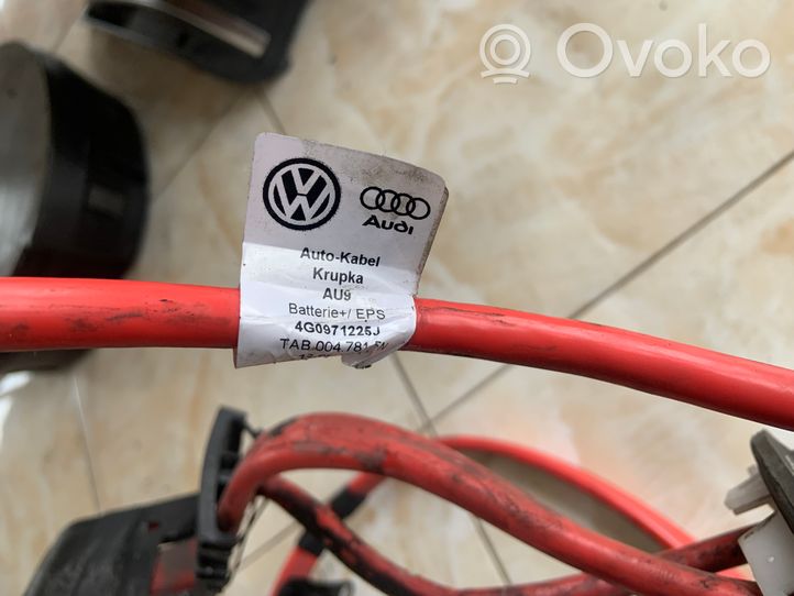 Audi A7 S7 4G Cavo positivo (batteria) 4G0971225J