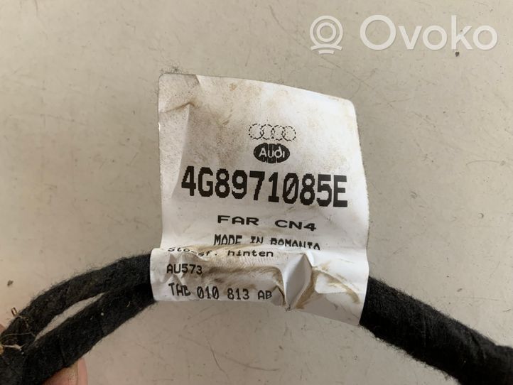 Audi A7 S7 4G Wiązka przewodów czujnika parkowania PDC 4G8971085E