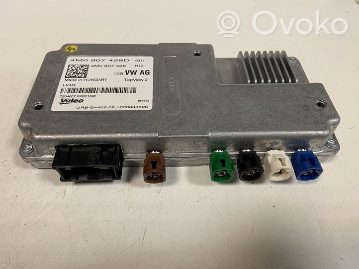 Audi Q7 4M Camera control unit module 4M0907428D