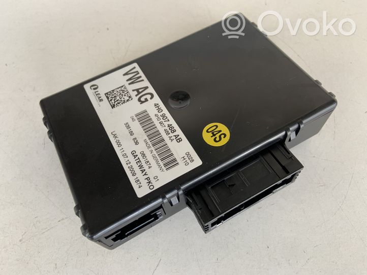 Audi A8 S8 D4 4H Gateway control module 4H0907468AB