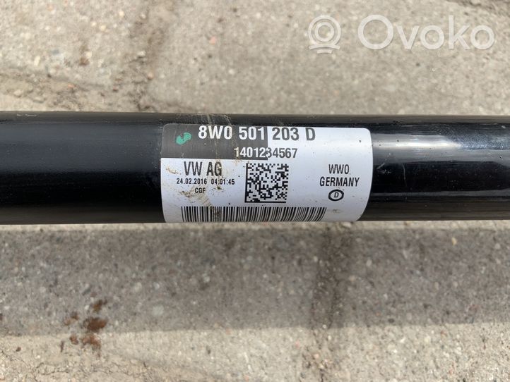 Audi A4 S4 B9 Rear driveshaft 8W0501203D