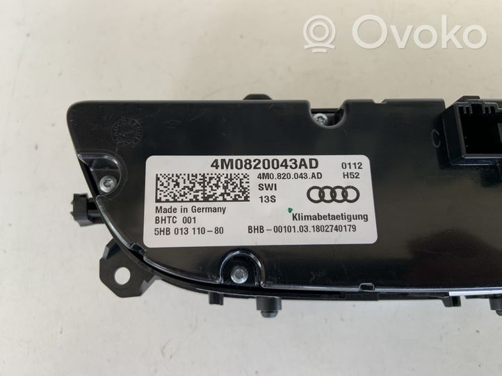 Audi Q7 4M Climate control unit 4M0820043AD