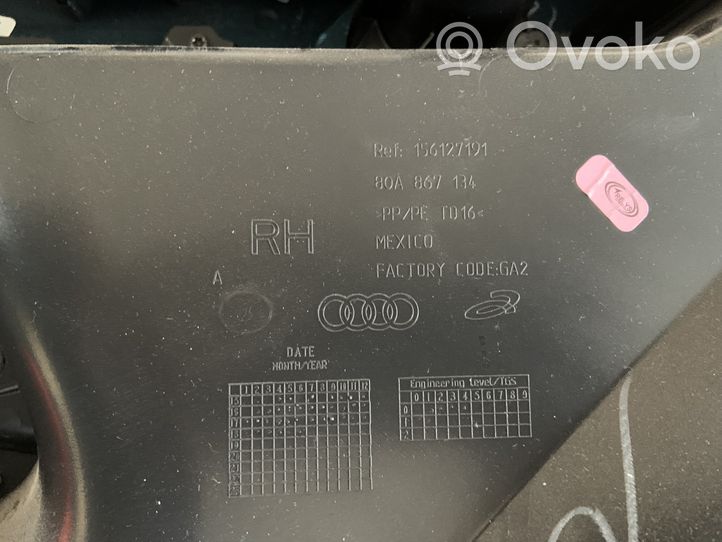 Audi Q5 SQ5 Boczki / Poszycie drzwi przednich 80A867134