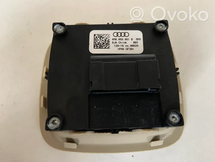 Audi Q7 4M Interruttore di controllo del sedile 4M0959861B