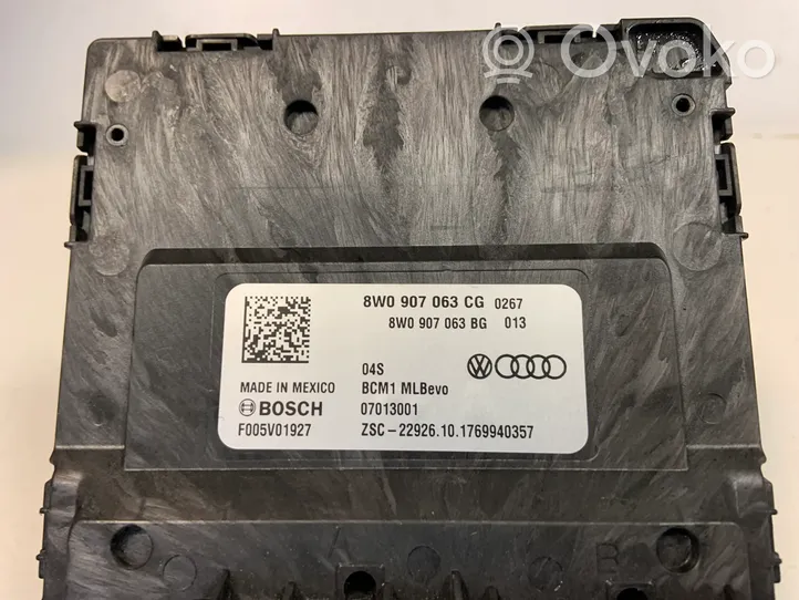 Audi Q5 SQ5 Comfort/convenience module 8W0907063CG