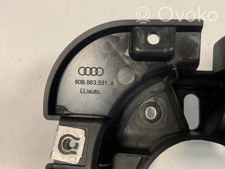 Audi Q5 SQ5 Ātrumu pārslēgšanas sviras dekoratīvā apdare (plastmasas) 80B863531A