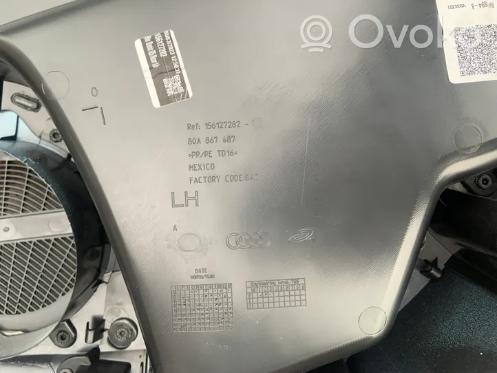 Audi Q5 SQ5 Garniture panneau de porte arrière 80A867487