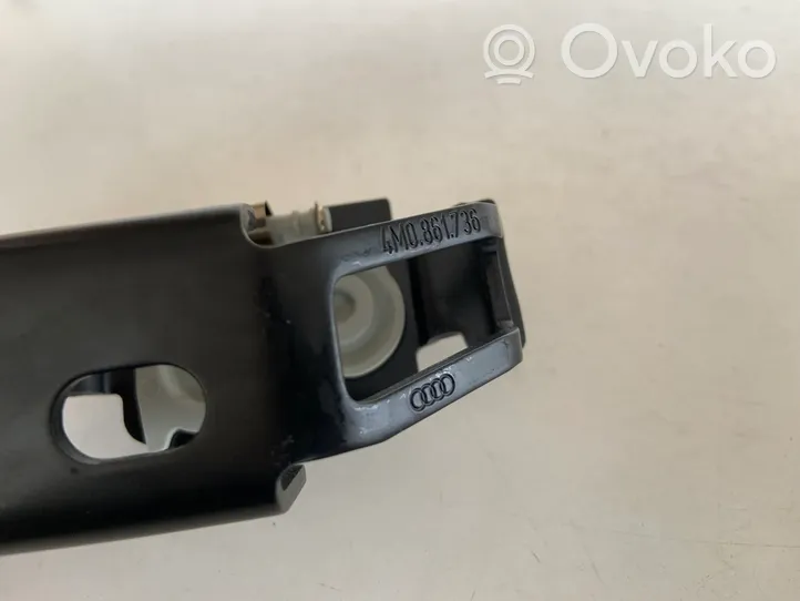 Audi Q7 4M Staffa di montaggio copertura ripiano portaoggetti 4M0861736A