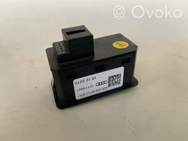 Audi Q7 4M Bouton interrupteur ouverture du coffre 4G0959831D