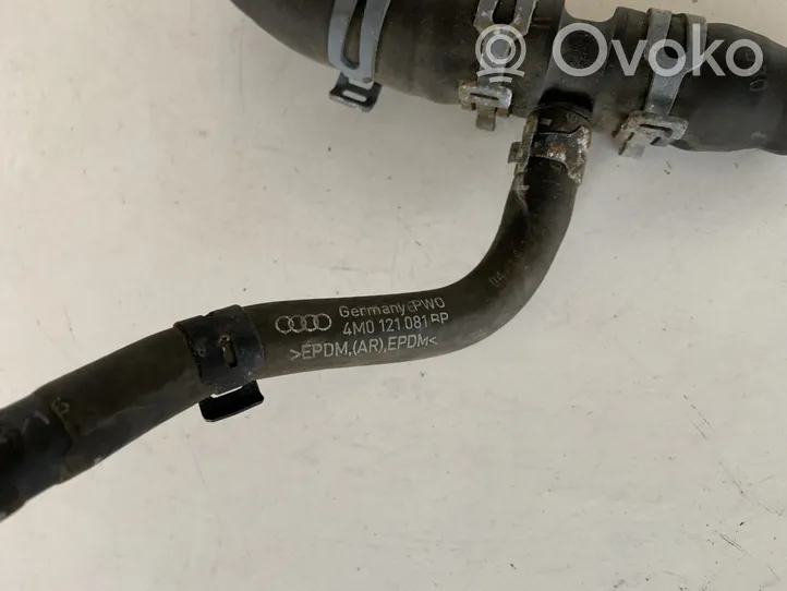 Audi Q7 4M Engine coolant pipe/hose 4M0122109AN