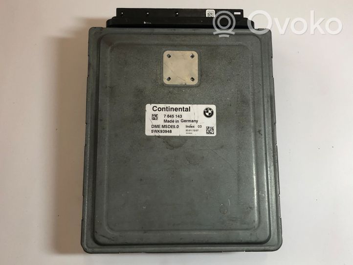 MOR214 BMW 5 F10 F11 Sterownik / Moduł ECU 7645143