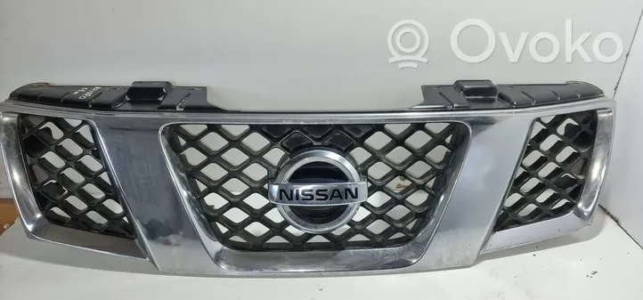 Nissan Navara D40 Grille calandre supérieure de pare-chocs avant 310EB400